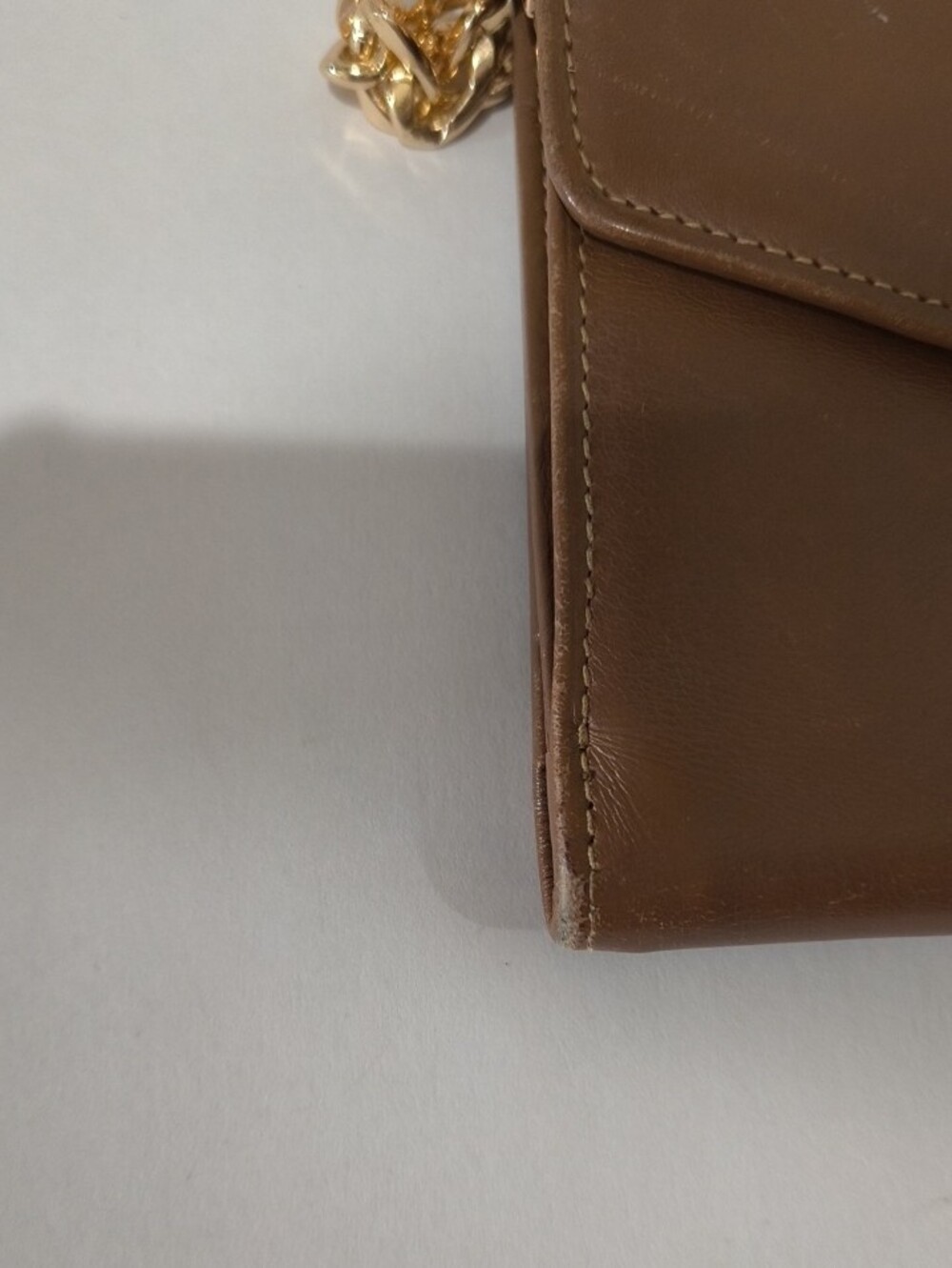 Ferragamo Brown Leather Envelope Wallet - Picture 11 of 15